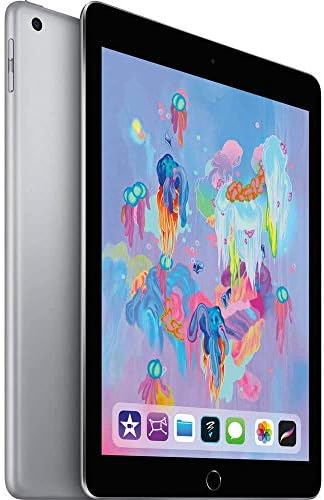 2018 Apple iPad (WiFi, 128GB) Space Gray (Renewed)